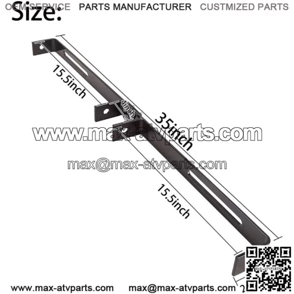 2 Seat Retractable Golf Cart Seat Belt Bracket Kit Fit for Yamaha EZGO Club Car - Image 4