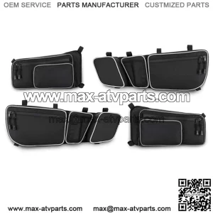 UTV Front &Rear Side Storage Door Bags For Can Am Maverick X3 Max R 2017-2022 23