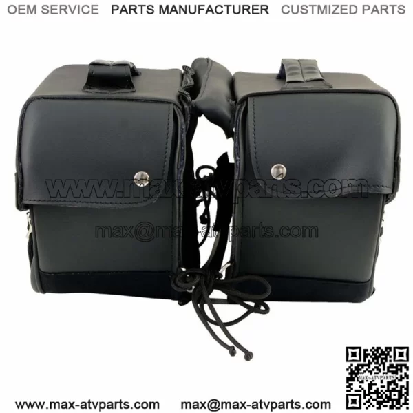 Motorcycle Saddlebags Panniers for Harley Davidson Sportster XL 883 XL1200 V-Star Shadow Vulcan - Image 2
