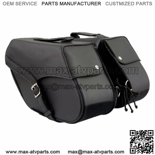 Motorcycle Saddlebags Panniers for Harley Davidson Sportster XL 883 XL1200 V-Star Shadow Vulcan - Image 4
