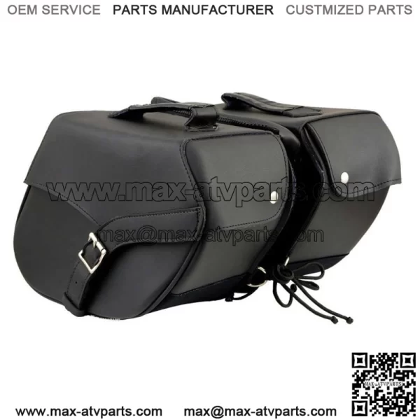 Motorcycle Saddlebags Panniers for Harley Davidson Sportster XL 883 XL1200 V-Star Shadow Vulcan - Image 5