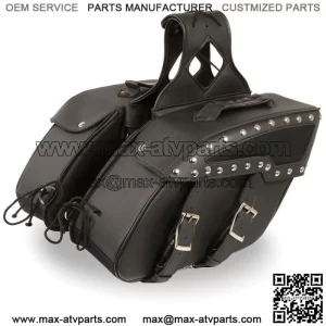 Motorcycle Saddle Bags Leather Sider Panniers