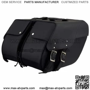 Motorcycle Saddle Bags PVC Side Panniers for Harley Davidson