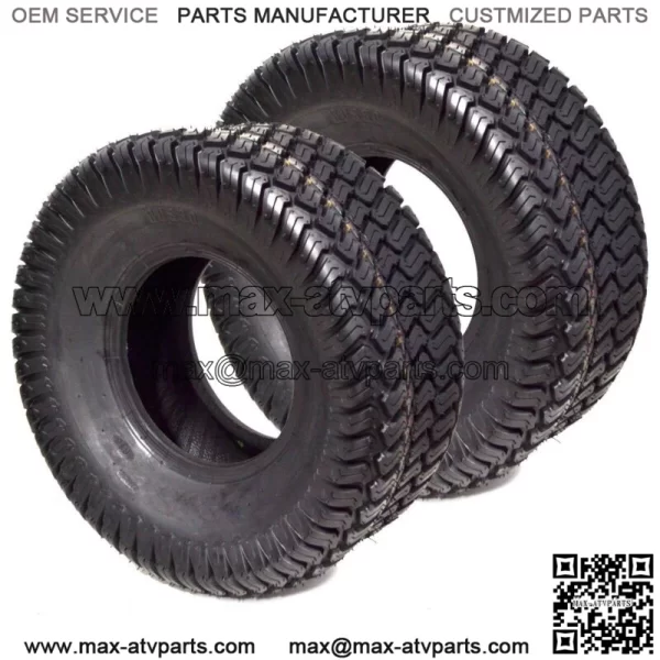 2PK New 18x9.50-8 Lawn Mower Golf Cart Turf Tires P332 /4PR - 13032