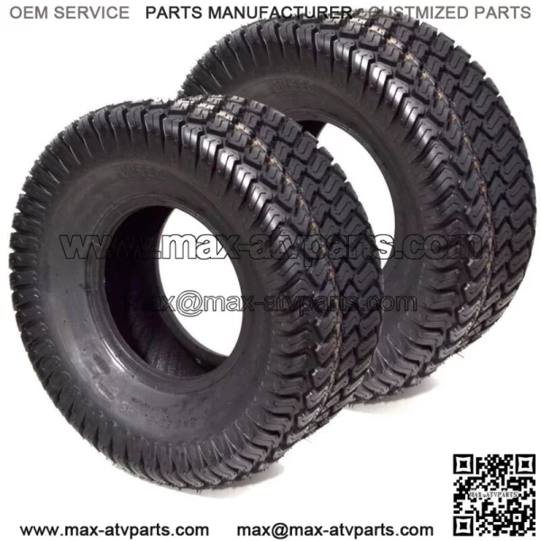 2PK 20x8.00x10 4 PLY Turf Lawn Mower Garden Tractor Golf Cart Tires