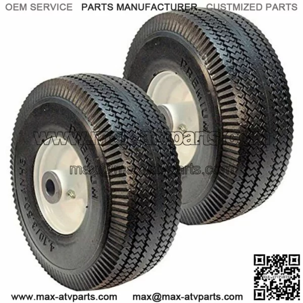 2 Front Wheel Tire  105-347 TimeCutter Z4235 Z4200 SS 4250 Zero Turn Mower + - Image 4