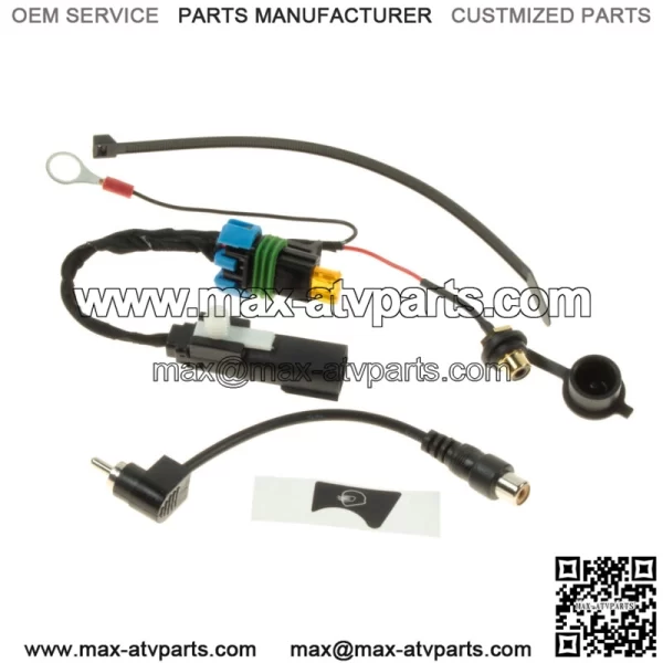 Heated Visor Plug Kit Electric Shields Replaces for Ski-Doo OEM # 860201283