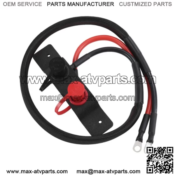 For Can-Am Maverick X3 Remote Battery Terminal Relocation Kit Battery Jump Post - Image 3
