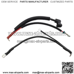 Battery Cable 1/4 5/16 Terminals Set 2017+ Harley Touring (For: Harley-Davidson)
