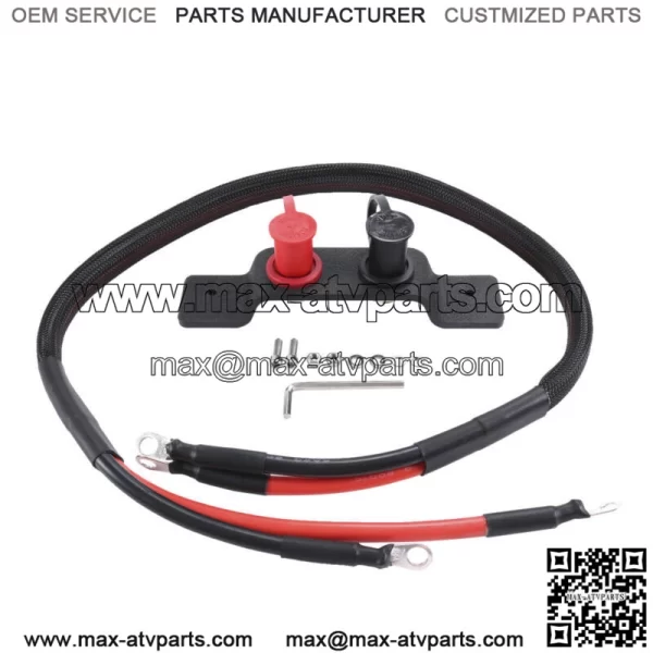 For Can-Am Maverick X3 Remote Battery Terminal Relocation Kit Battery Jump Post - For More than one vehicle - Image 2