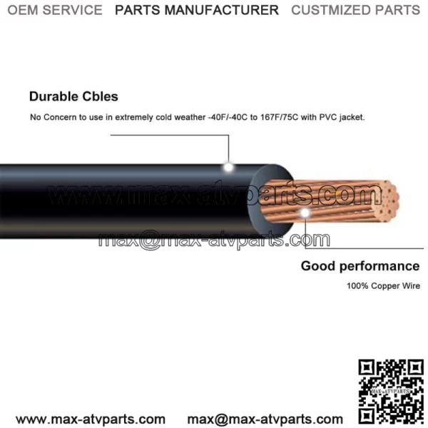 Battery Jump Post Remote Battery Terminals Relocation Fit Can-Am Maverick X3 - For More than one vehicle - Image 3