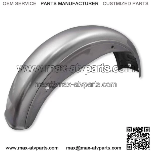 Raw Replica Rear Flare End Fender No Taillight Hole Harley Ironhead Sportster KH (For: Harley-Davidson)