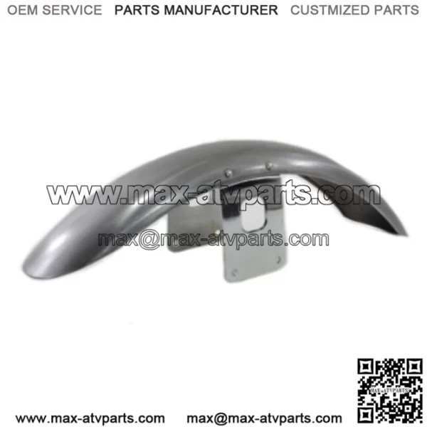 Raw Front Narrow Glide 21" Fender 35mm 39mm Harley Sportster FXR XL OE 58998-83 (For: Harley-Davidson)