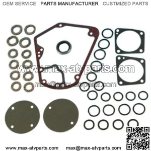 James Cam Quick Change Gasket Seal Metal Cover Kit Harley 70-92 Big Twin (For: Harley-Davidson)