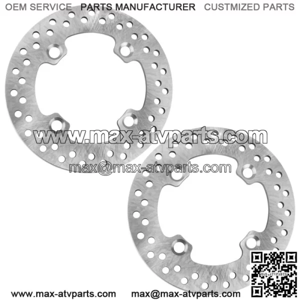 2 Front Brake Disc Rotor for Polaris Ranger XP 1000 2017-2018 (For: Polaris)