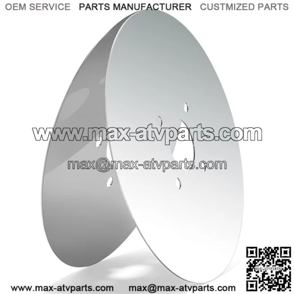 Motorcycle Mirror Polished Wheel Disc Plates Set for Harley-Davidson Model - Image 3