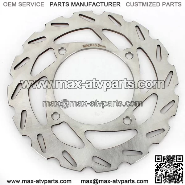Front & Rear Brake Disc for Arctic Cat 1000i Mudpro / 450i GT / 425i SE / 425i / 350 2012