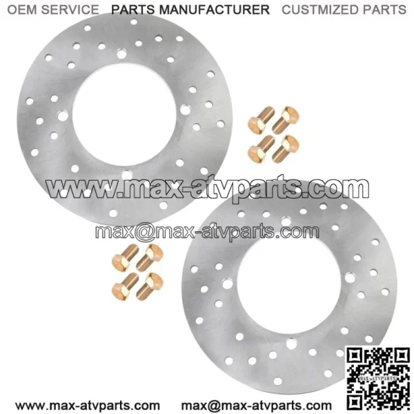 2 Rear Disc w/ Stud Bolt fits Polaris Sportsman 800 4x4 2007 2008 2009 2010 2011 (For Polaris Sportsman 800)