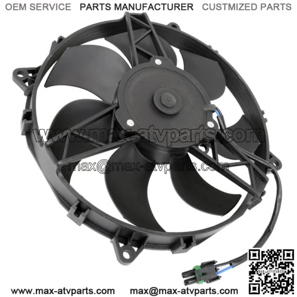 Radiator cooling fan motor for Polaris Sportsman 800 EFI X2 760Cc 2007-2013 (For Polaris Sportsman 800)