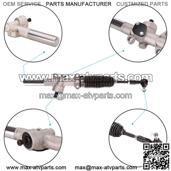Golf Cart Steering Gear Box Assembly for EZGO TXT 2001-up 70964G01 70964-G01 - Image 2