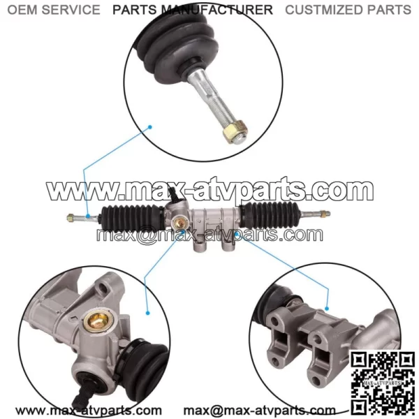 Steering Gear Box Assembly for Yamaha G29 Drive Golf Cart JW1-F3400-00 - Image 4