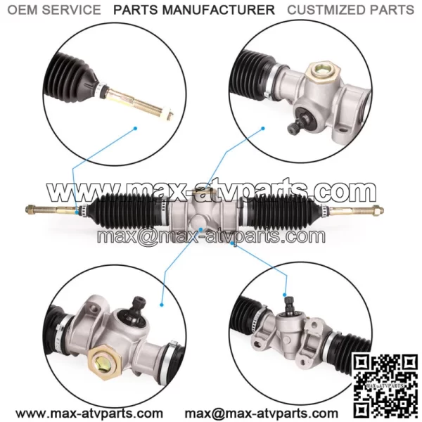 Golf Cart Steering Gear Box for Club Car Precedent 2004-up 102288601 103679701 - Image 3