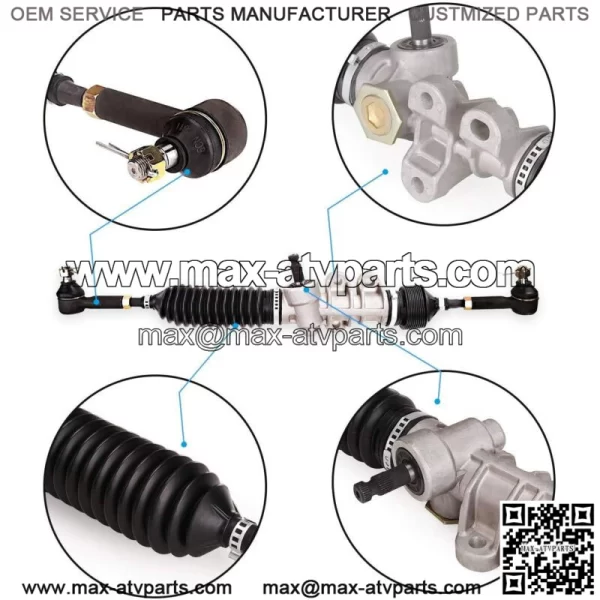 Steering Gear Box Assembly Steering Rack for EZGO RXV 2008-up 601500 618329 - Image 2