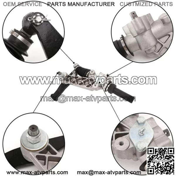 Golf Cart Steering Gear Box Assembly for EZGO TXT 1994-2001 70314-G01 70314G02 - Image 4