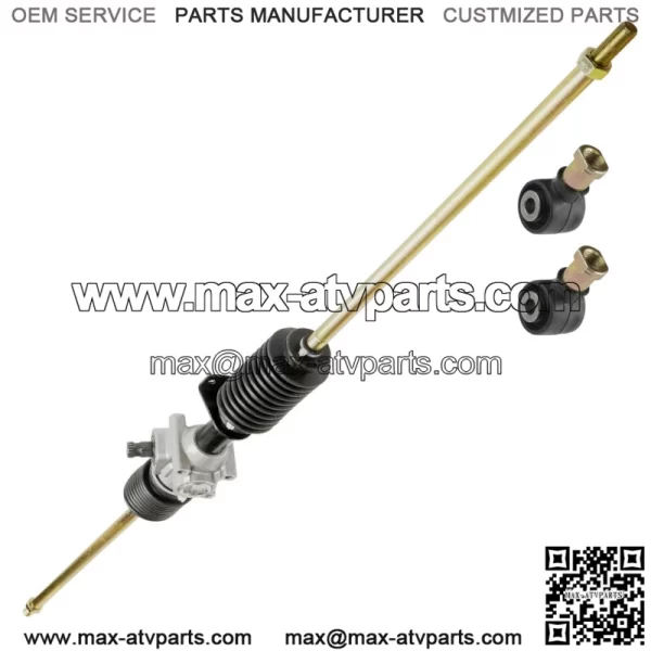 Rack and Pinion Steering Gear Box and Rod End for Polaris RZR XP 1000  2014 (For: Polaris) - Image 4