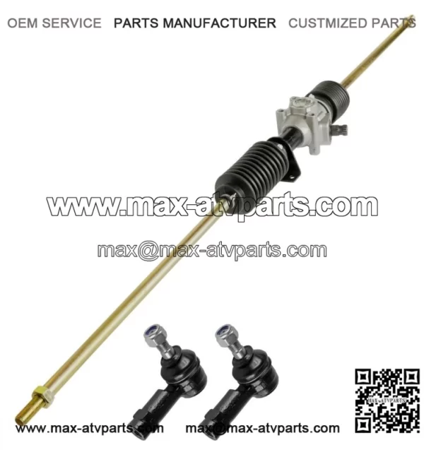 Rack And Pinion W/Tie Rod Ends for Polaris RZR XP 1000 TRACTOR 2017 2018 (For: Polaris)