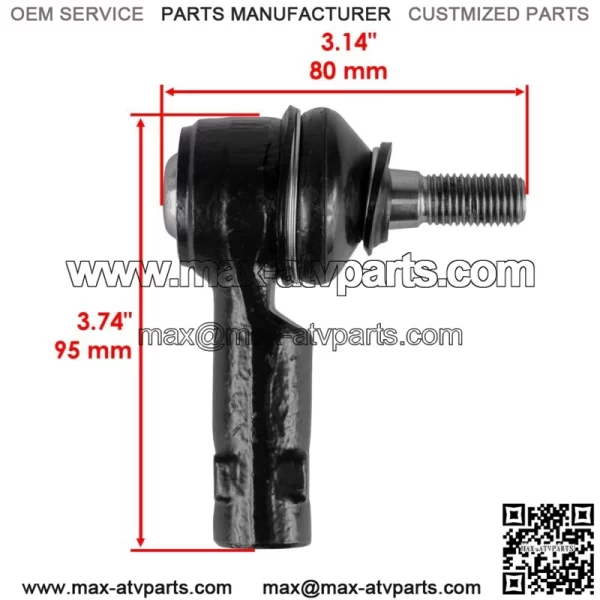 Rack And Pinion W/Tie Rod Ends for Polaris RZR XP 1000 TRACTOR 2017 2018 (For: Polaris) - Image 2