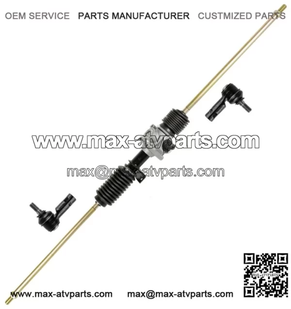 Rack And Pinion W/Tie Rod Ends for Polaris RZR XP 1000 TRACTOR 2017 2018 (For: Polaris) - Image 4