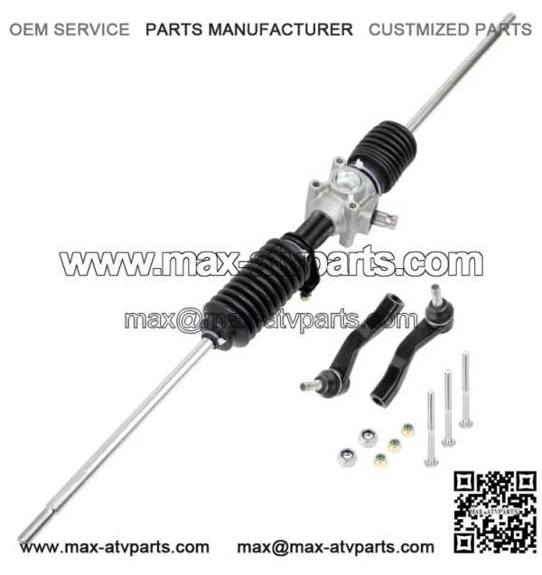 Steering Gear Box Rack And Pinion W/Tie Rod End for Polaris General 4 1000 17-21 (For: Polaris)