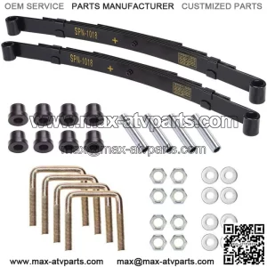 Golf Cart Heavy Duty 4-Leaf Rear Leaf Spring Kit for EZGO TXT 1994-2009 74207G02