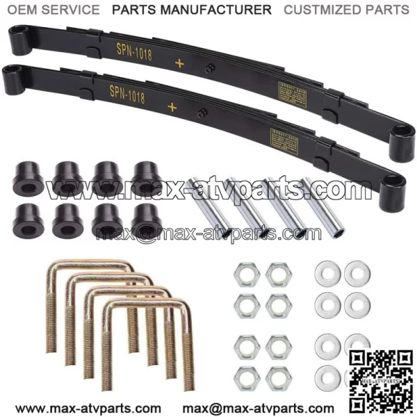 Golf Cart Heavy Duty 4-Leaf Rear Leaf Spring Kit for EZGO TXT 1994-2009 74207G02 - Image 2