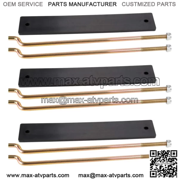 Golf Cart Battery Hold Down Plate Rods Kit for Club Car DS 98-05 101090801 - Image 4