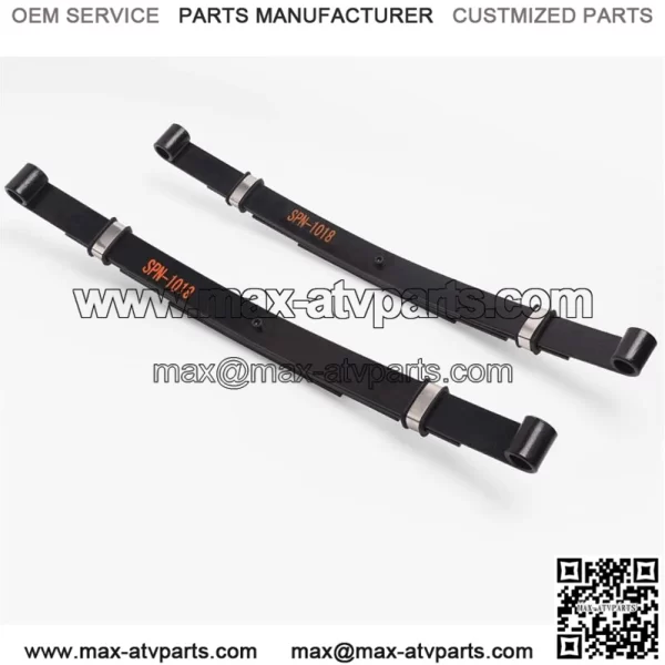 Golf Cart Heavy Duty Rear 4 Leaf Springs Fit EZGO TXT Electric 94-up & Bushings - Image 2