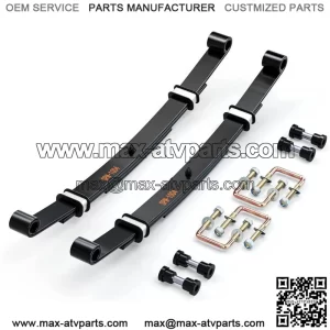 Heavy Duty 3 Leaf Rear Leaf Spring for EZGO TXT 1995-up Golf Cart W/ Bushing