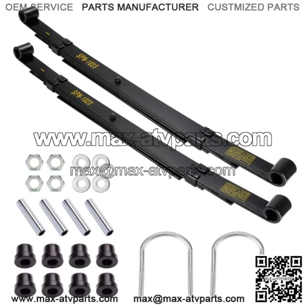 Golf Cart 4 Leaf Heavy Duty Rear Leaf Spring Kit fit Club Car Precedent 2004-up - Image 2