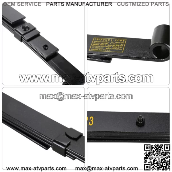 Golf Cart 4 Leaf Heavy Duty Rear Leaf Spring Kit fit Club Car Precedent 2004-up - Image 5
