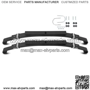 Set of 2 Rear Leaf Heavy Duty Springs For Club Car DS Golf Cart 1981+