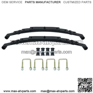 New Golf Cart Rear Heavy Duty Spring Kit 4-Leaf Fits 1994-2009 EZGO TXT