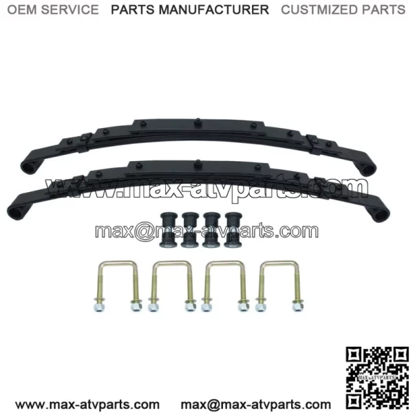 New Golf Cart Rear Heavy Duty Spring Kit 4-Leaf Fits 1994-2009 EZGO TXT