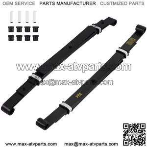 Heavy Duty Leaf Springs for Club Car Precedent Golf Cart (4 Leafs Rear set of 2)
