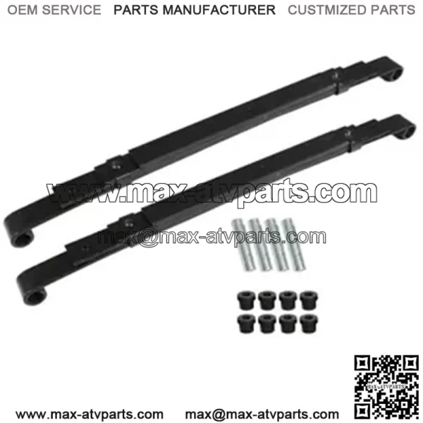 Rear Heavy Duty 4 Leaf Springs Fit for Club Car Precedent 2004-up Golf Cart