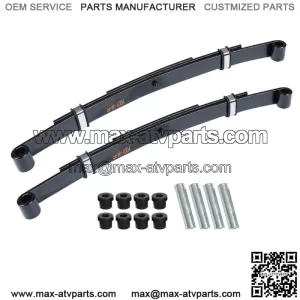 Heavy Duty Rear Leaf Springs Fit For Ezgo TXT GAS 1996-2013 Golf Cart (Set of 2)