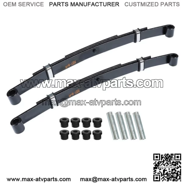 Heavy Duty Rear Leaf Springs Fit For Ezgo TXT GAS 1996-2013 Golf Cart (Set of 2)