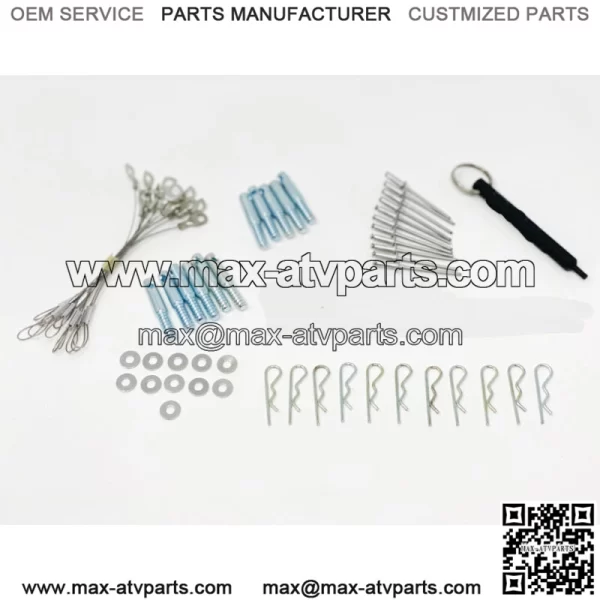 Can-Am Maverick X3 Clutch Cover Belt Quick Release Pin Kit Set