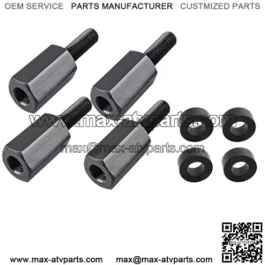 4X Seat Riser Seat Lift Kit Upright Seating Position Lift Up for Maverick X3 UTV