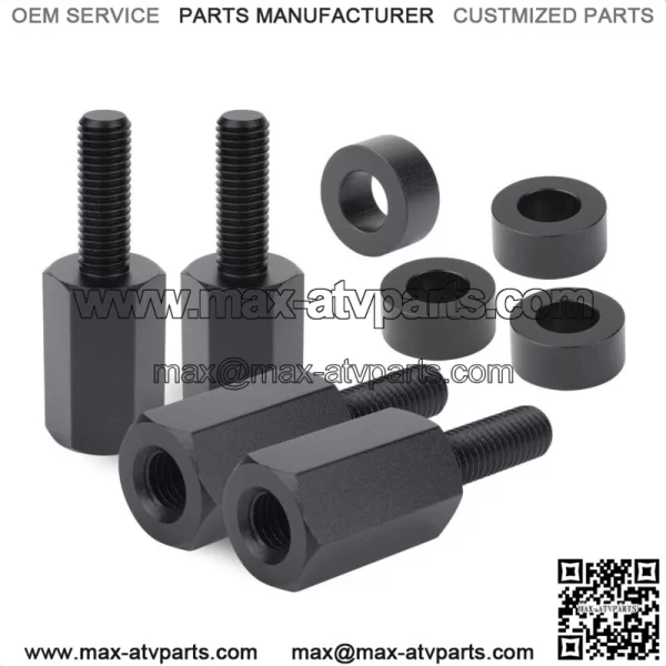 4X Seat Riser Seat Lift Kit Upright Seating Position Lift Up for Maverick X3 UTV - Image 2
